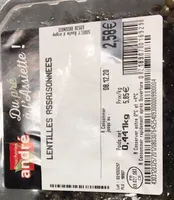 Lentilles assaisonnées