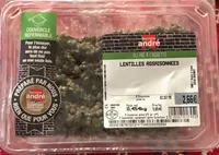 Lentilles assaisonnées