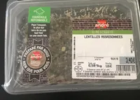 Lentilles assaisonées