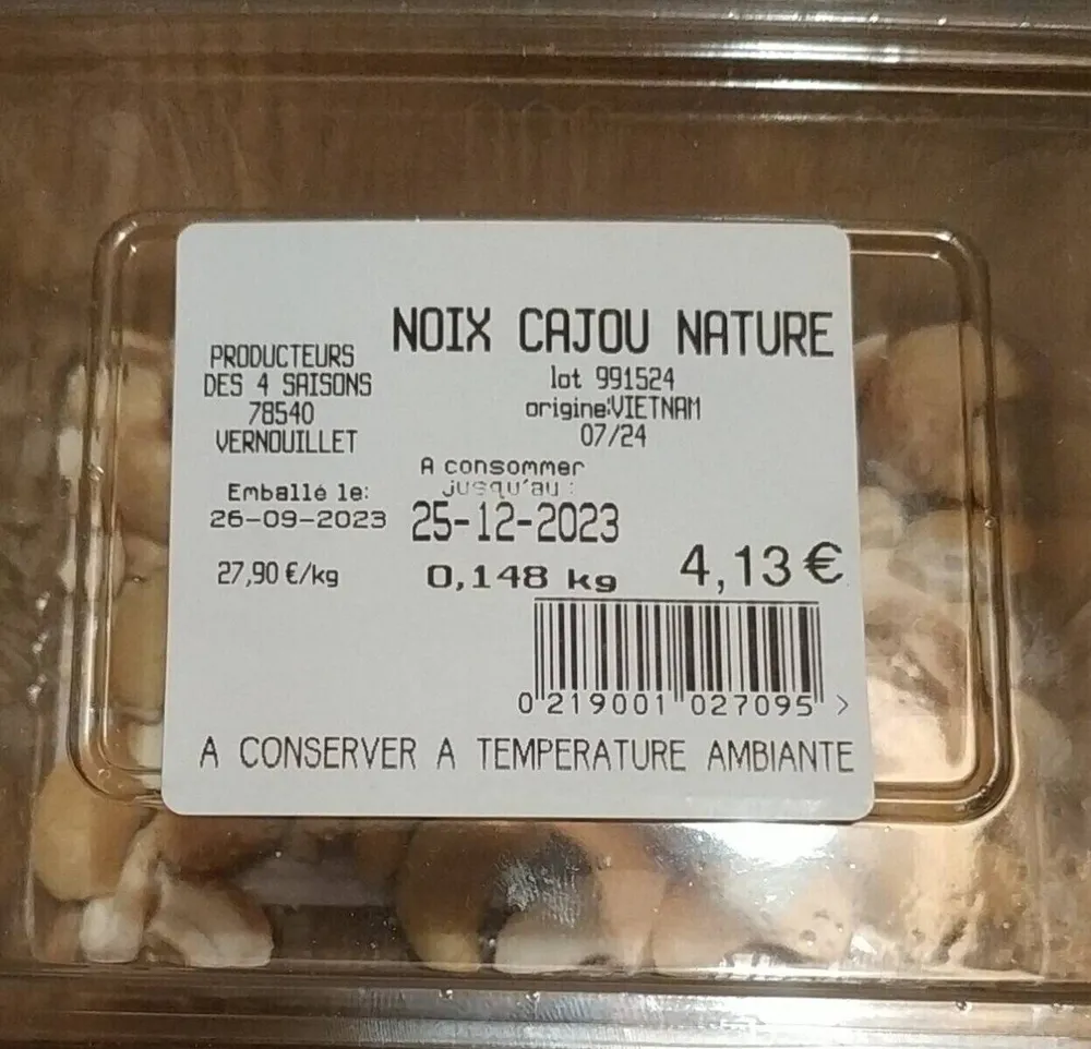 Noix de Cajou Nature