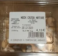 Noix de Cajou Nature