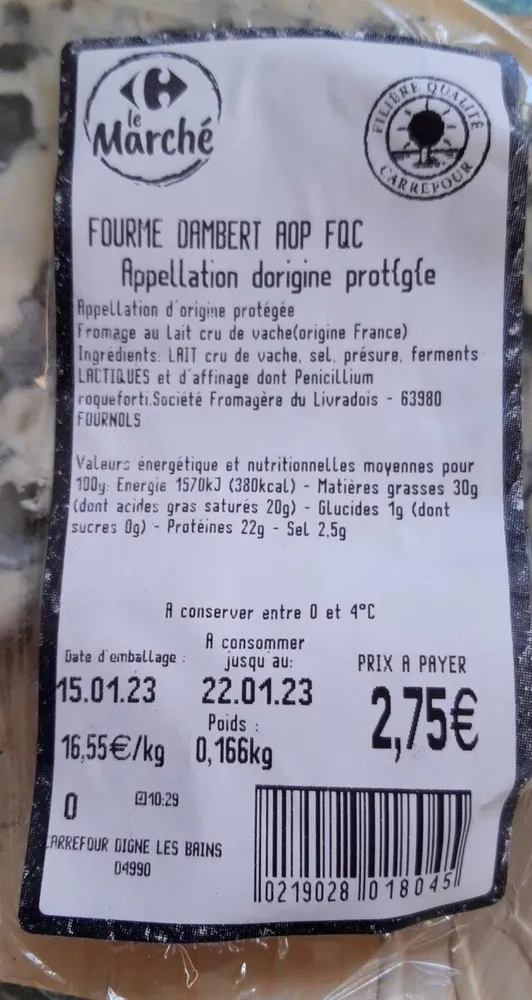 Fourme dambert