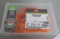 Carottes rapees assaisonnees