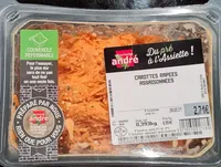 Carottes râpées assaisonnées