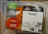 Carottes râpées assaisonnée