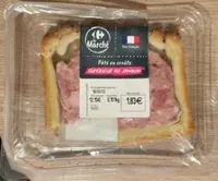 Pâté en croûte supérieur au jambon