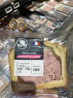 Pâté en croûte supérieur au jambon