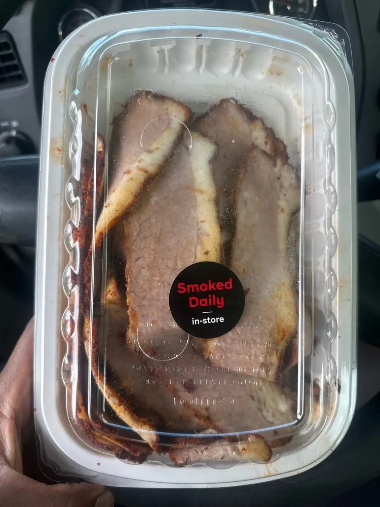 Smoked brisket cold