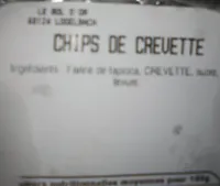 Chips de crevettes