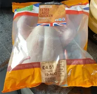 British extra large chicken