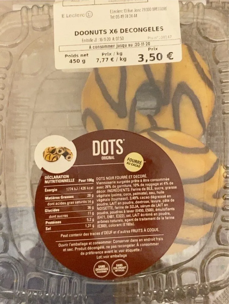 Donut’s x6 decongeles
