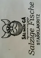 Salminga Salzige Fische Starklakritz