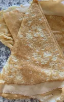 Crêpes natures maison