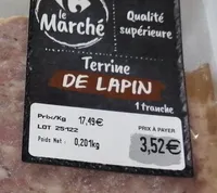 Terrine de lapin
