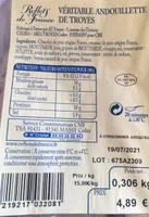 Veritable andouillette de Troyes