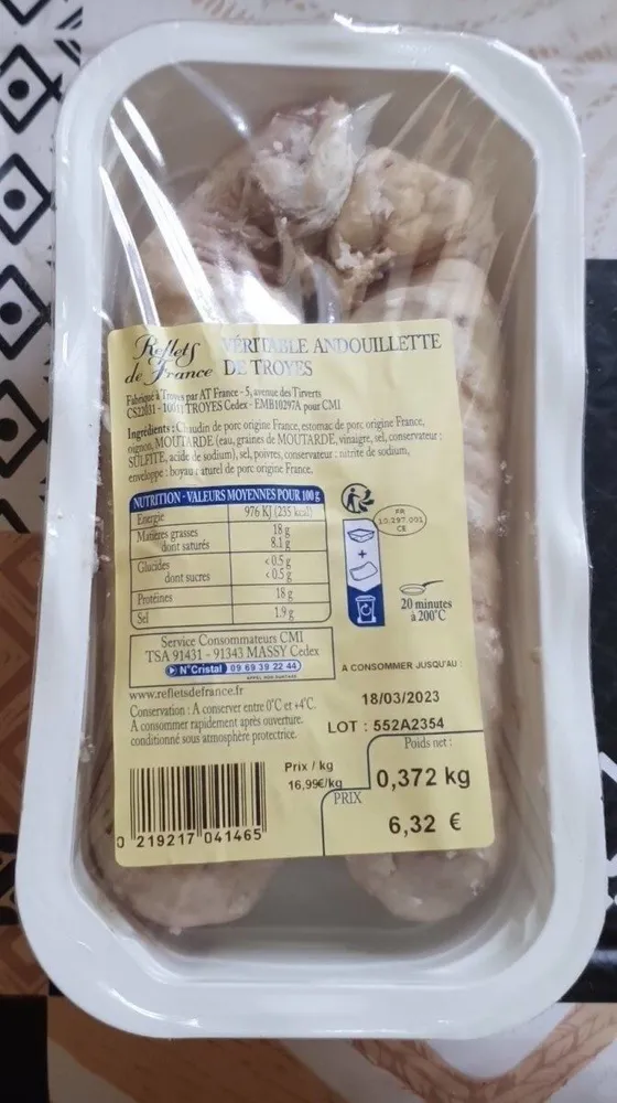 Véritable andouillette de Troyes
