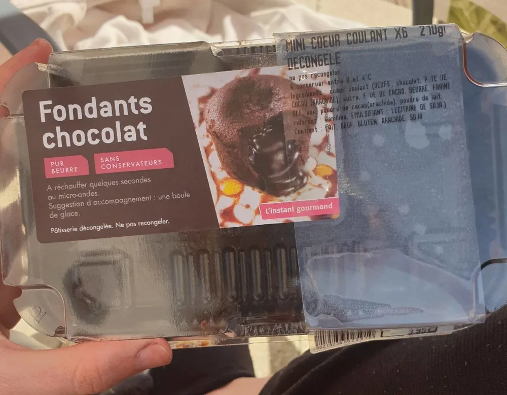 Fondants au chocolat