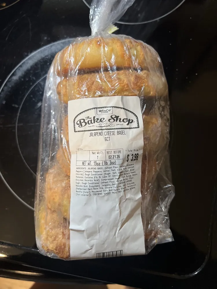 Jalapeño Bagels By Winco