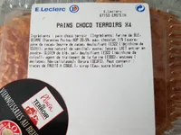 Pains choco terroirs x 4