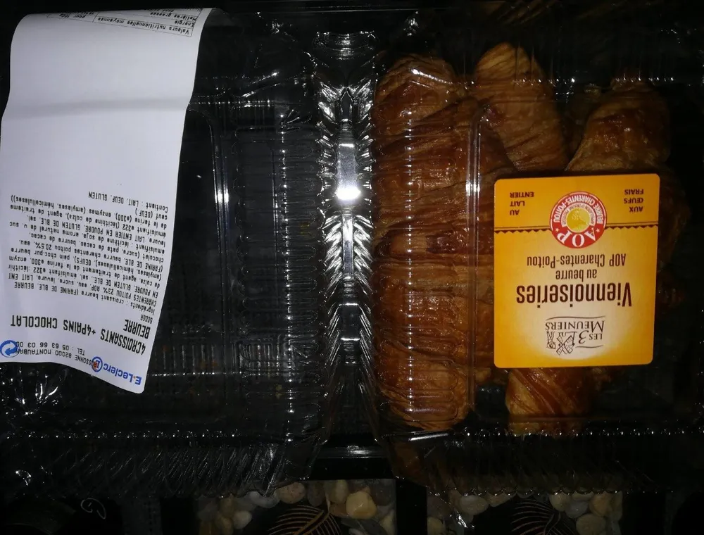 Croissants et chocolatine