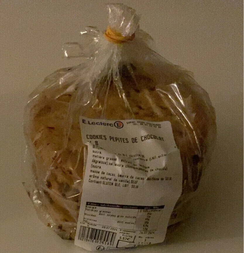 Cookies Pepites de Chocolat