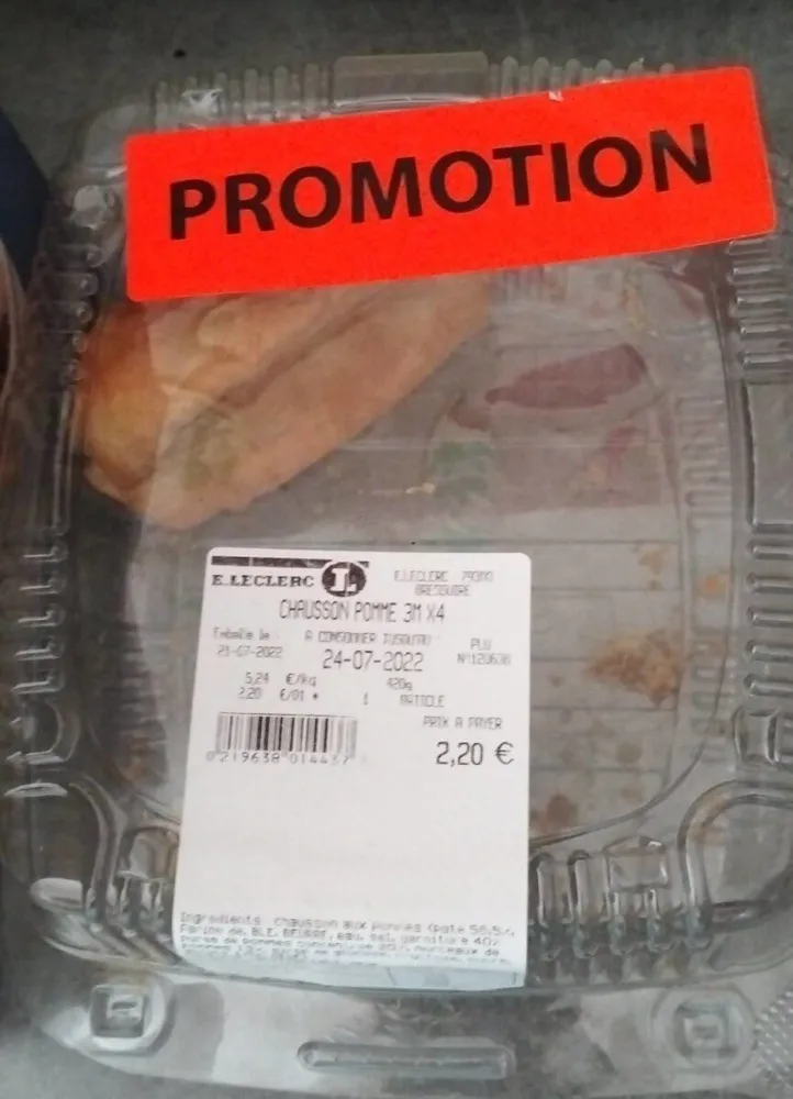 Chausson pomme