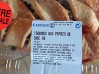 Torsades aux pépites de chocolat