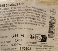 Brie de Meaux AOP