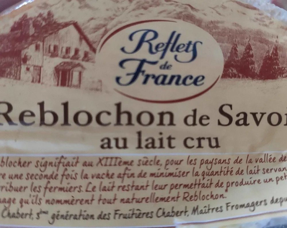 Reblochon de Savoie.