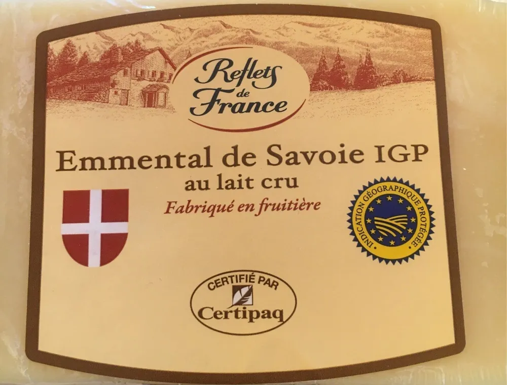 Emmental de Savoie IGP au lait cru
