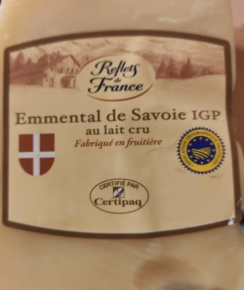 Emmental de Savoie IGP au lait cru