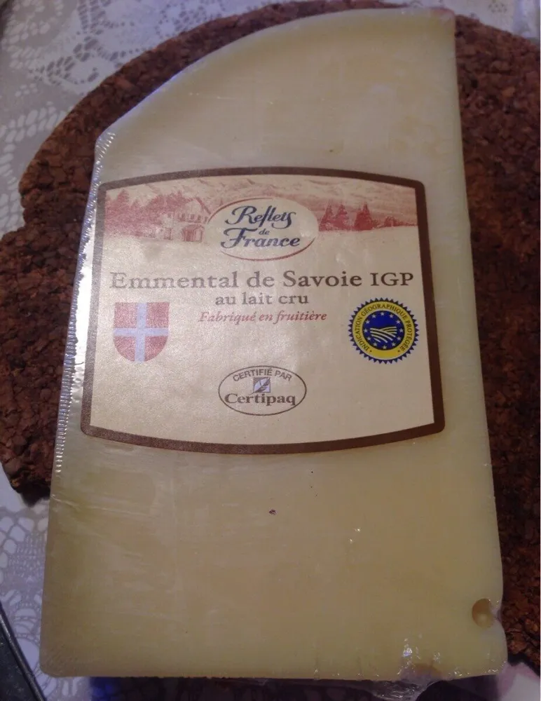 Emmental de savoie IGP au lait cru
