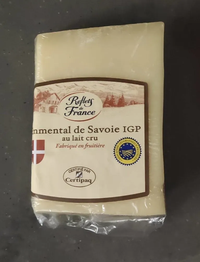 Emmental de Savoie IGP au lait cru