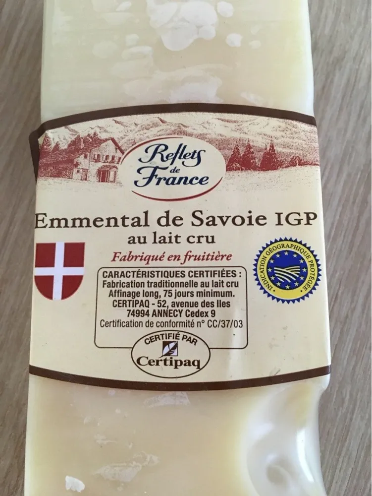 Emmental de savoie igp