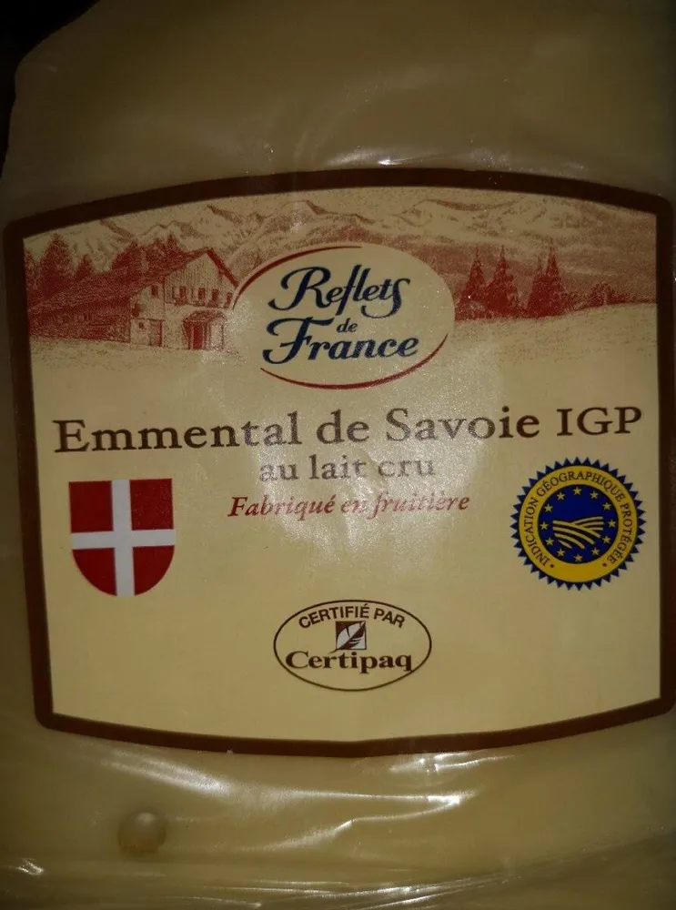 Emmental de Savoie IGP au lait cru