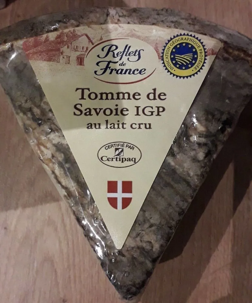 Tomme de savoie IGP au lait cru