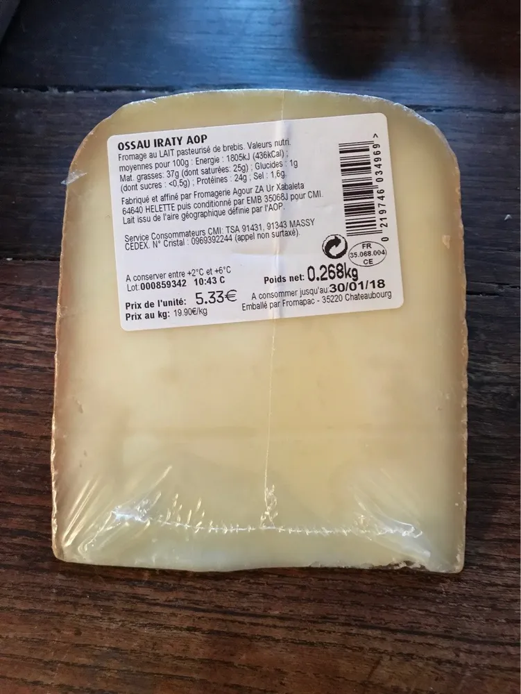 Ossau iraty Aop