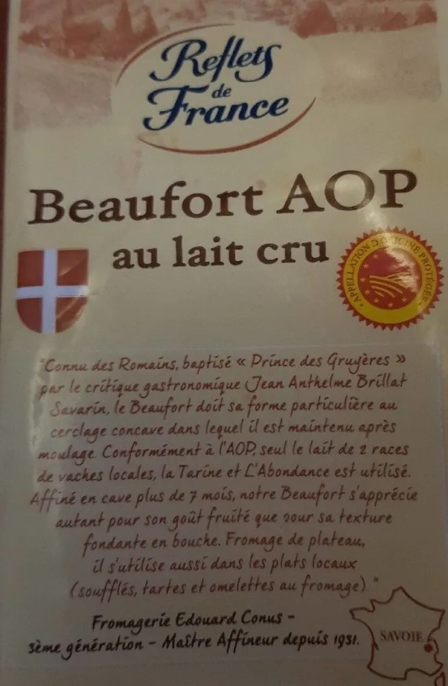 Beaufort AOP au lait cru