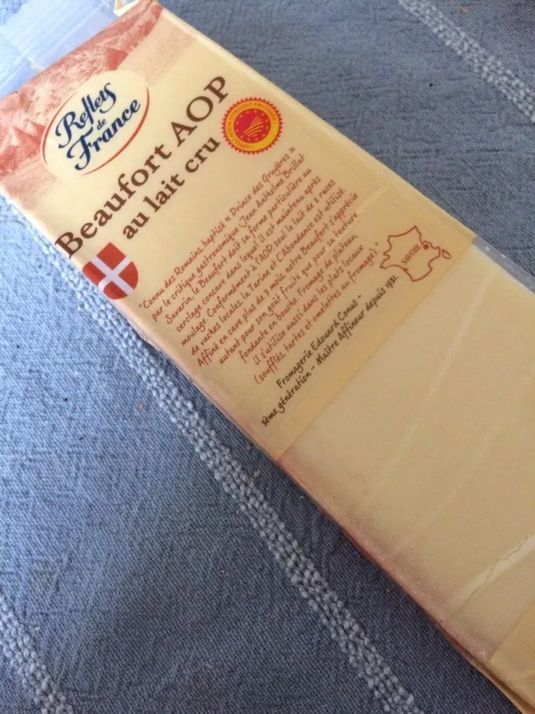 Beaufort au lait cru AOP