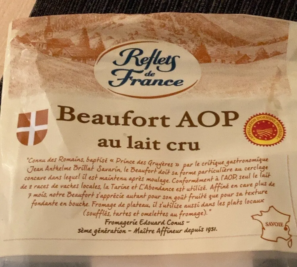 Beaufort AOP au lait cru