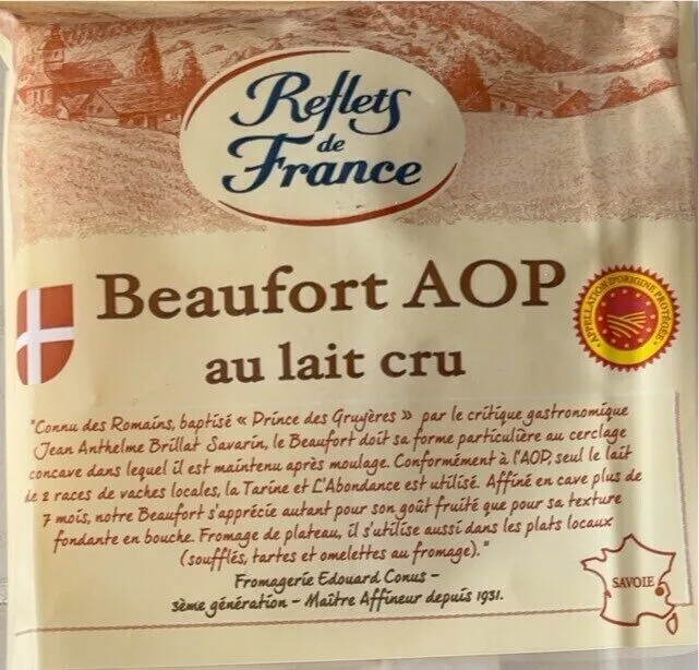 Beaufort AOP au lait cru