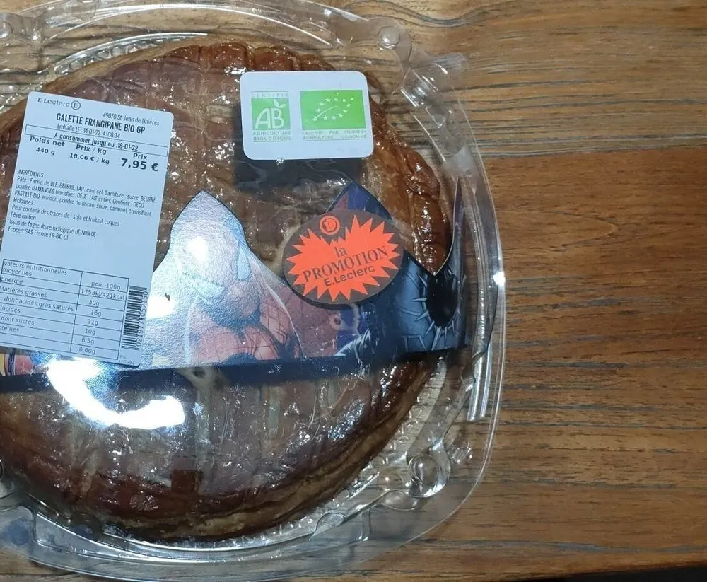 Galette Frangipane Bio 6P