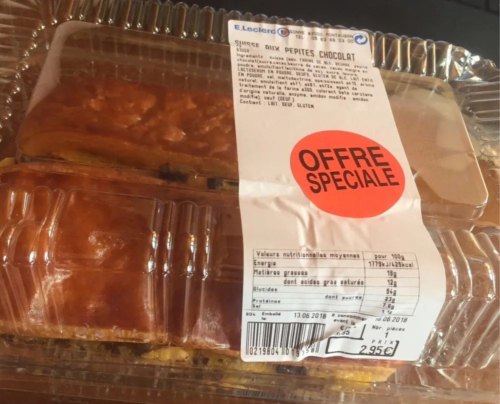 Suisse a petites de chocolat