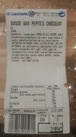 Suisse aux pépite chocolat
