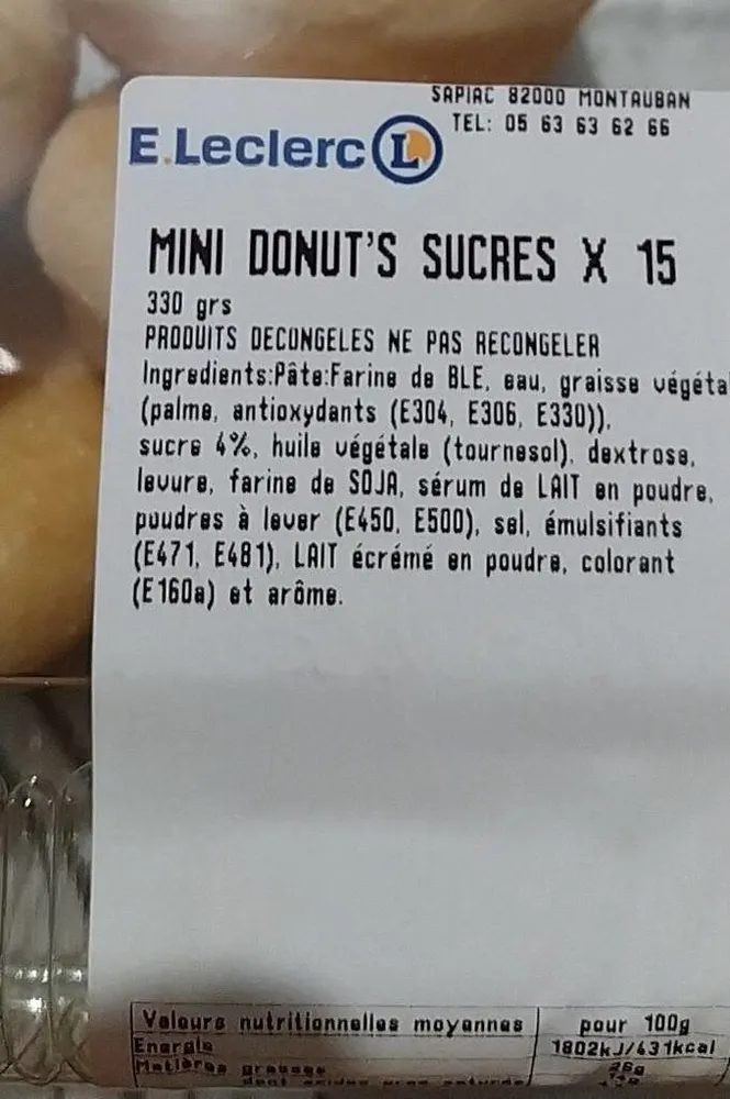 Mini donut's