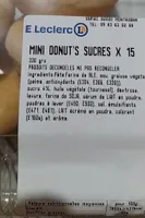 Mini donut's