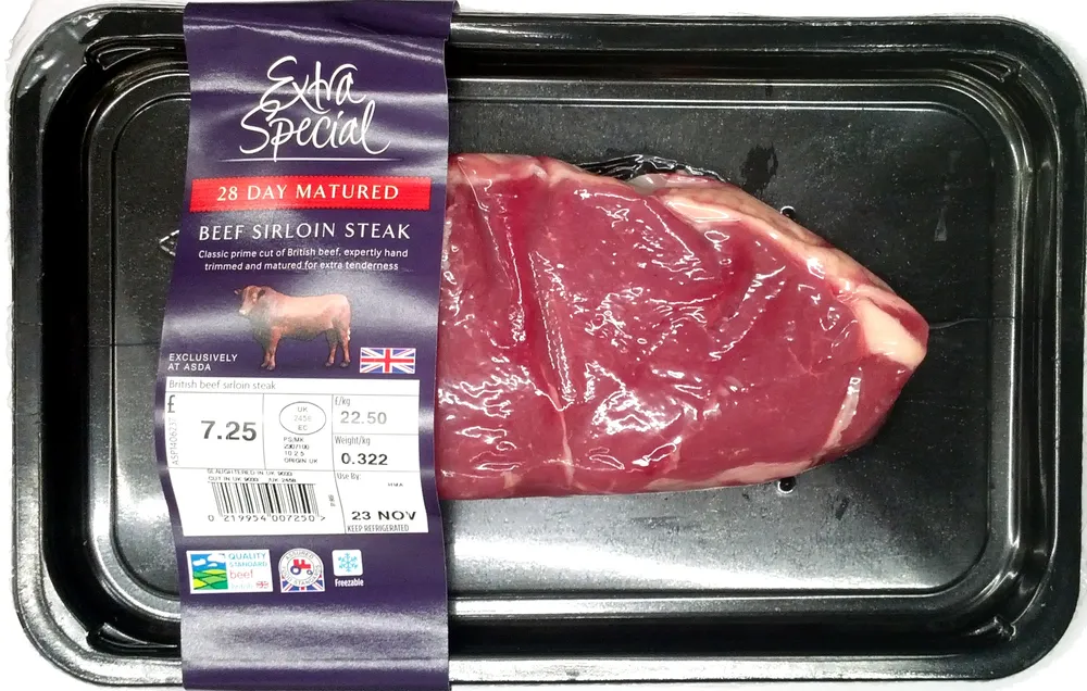 28 days matured Beef Sirloin Steak