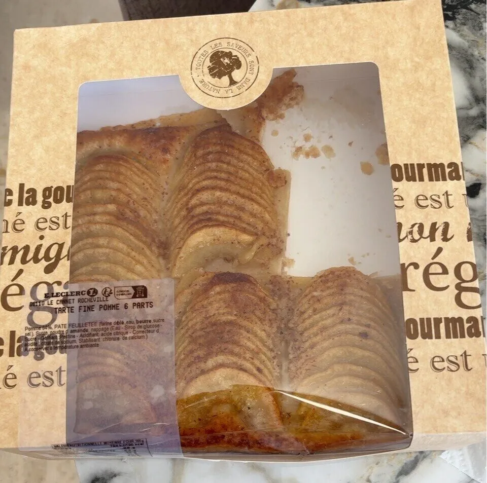 Tarte fine aux pommes