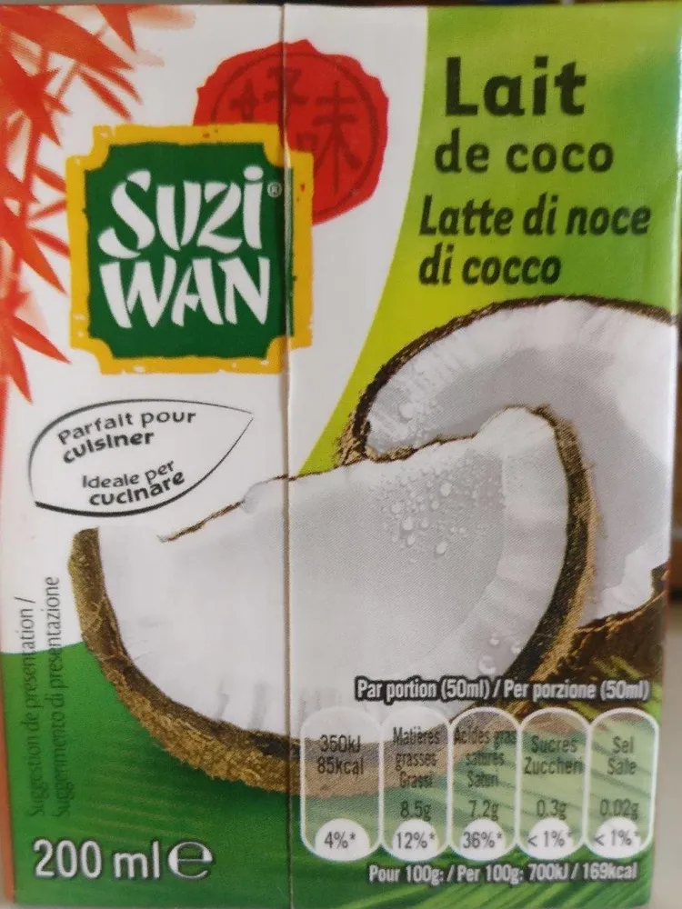 Lait de coco