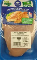 Filets de poulet